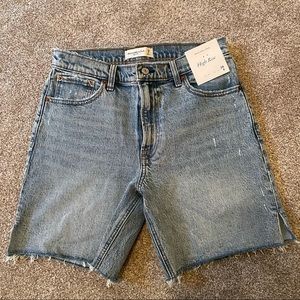 Abercrombie & Fitch High Rise Shorts